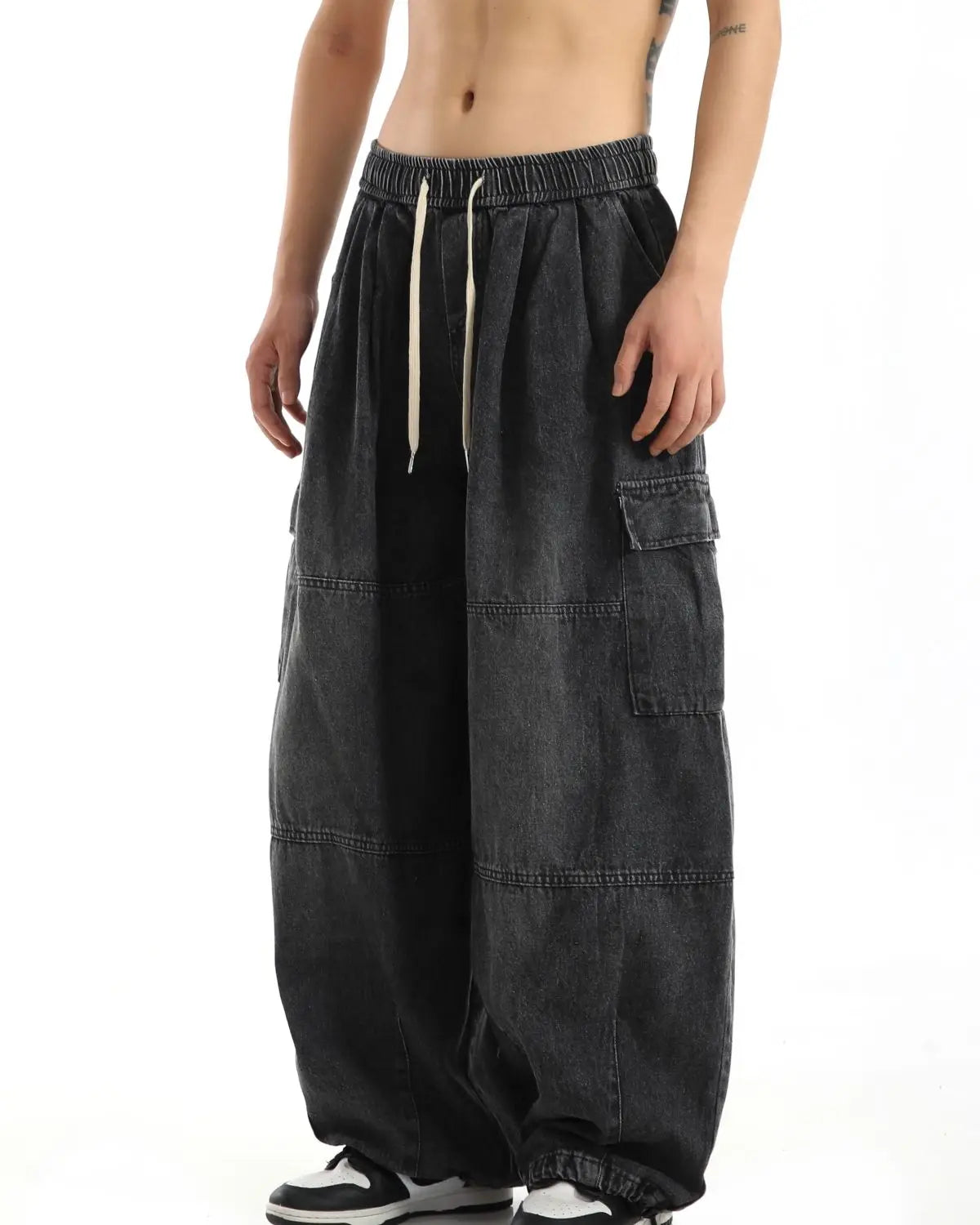 Kael Baggy Cargo Jeans