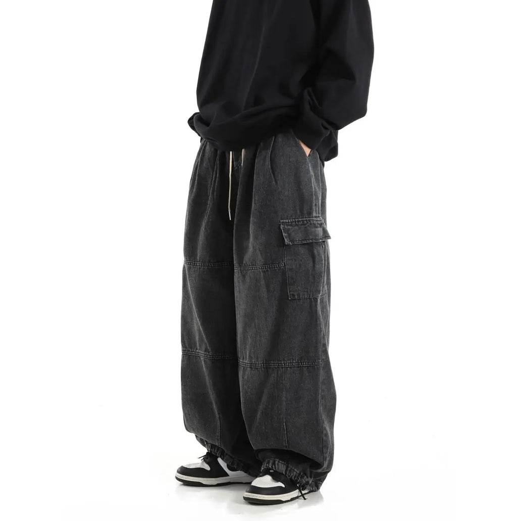 Kael Baggy Cargo Jeans