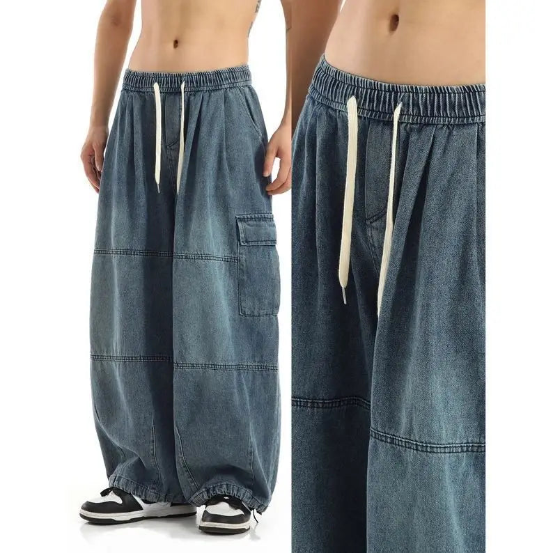 Kael Baggy Cargo Jeans