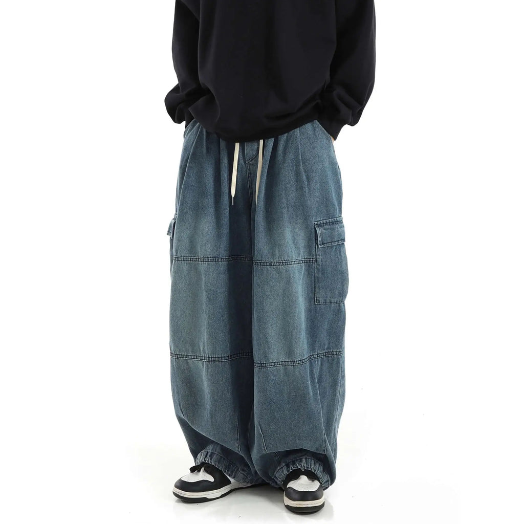 Kael Baggy Cargo Jeans