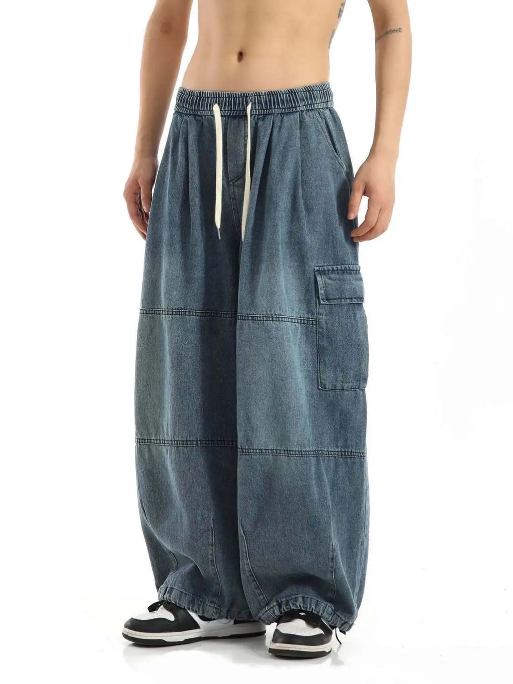 Kael Baggy Cargo Jeans