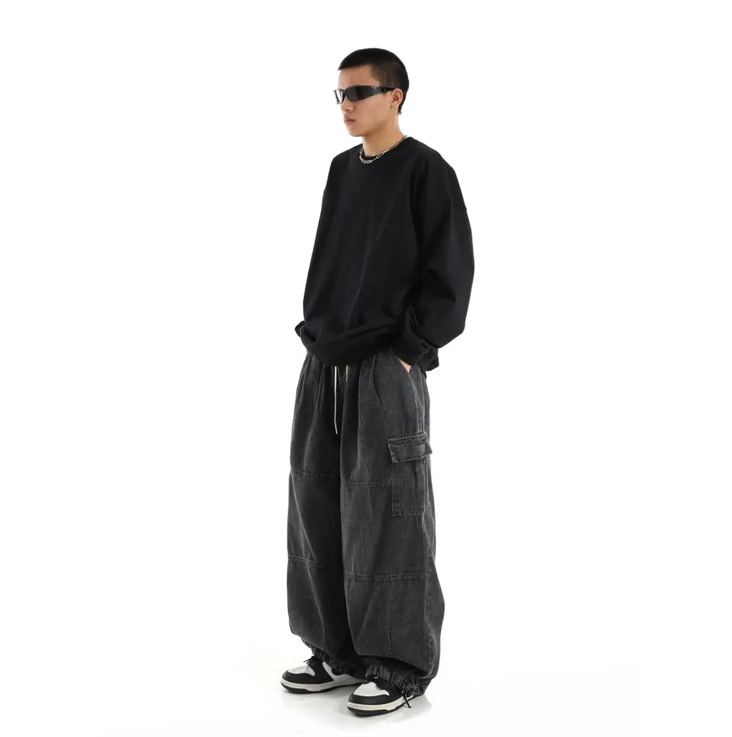 Kael Baggy Cargo Jeans
