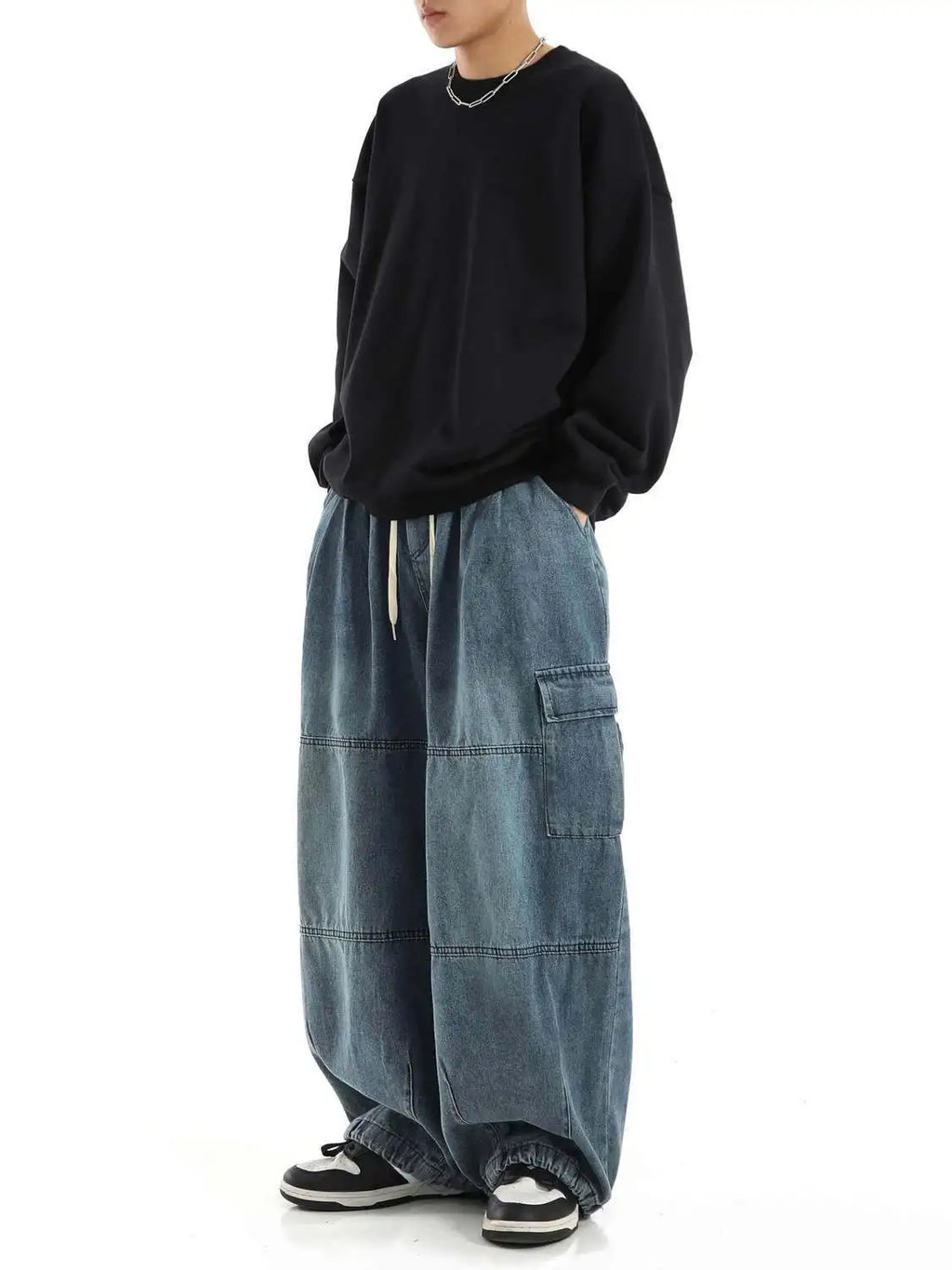 Kael Baggy Cargo Jeans