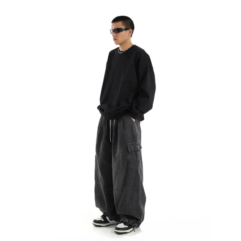 Kael Baggy Cargo Jeans