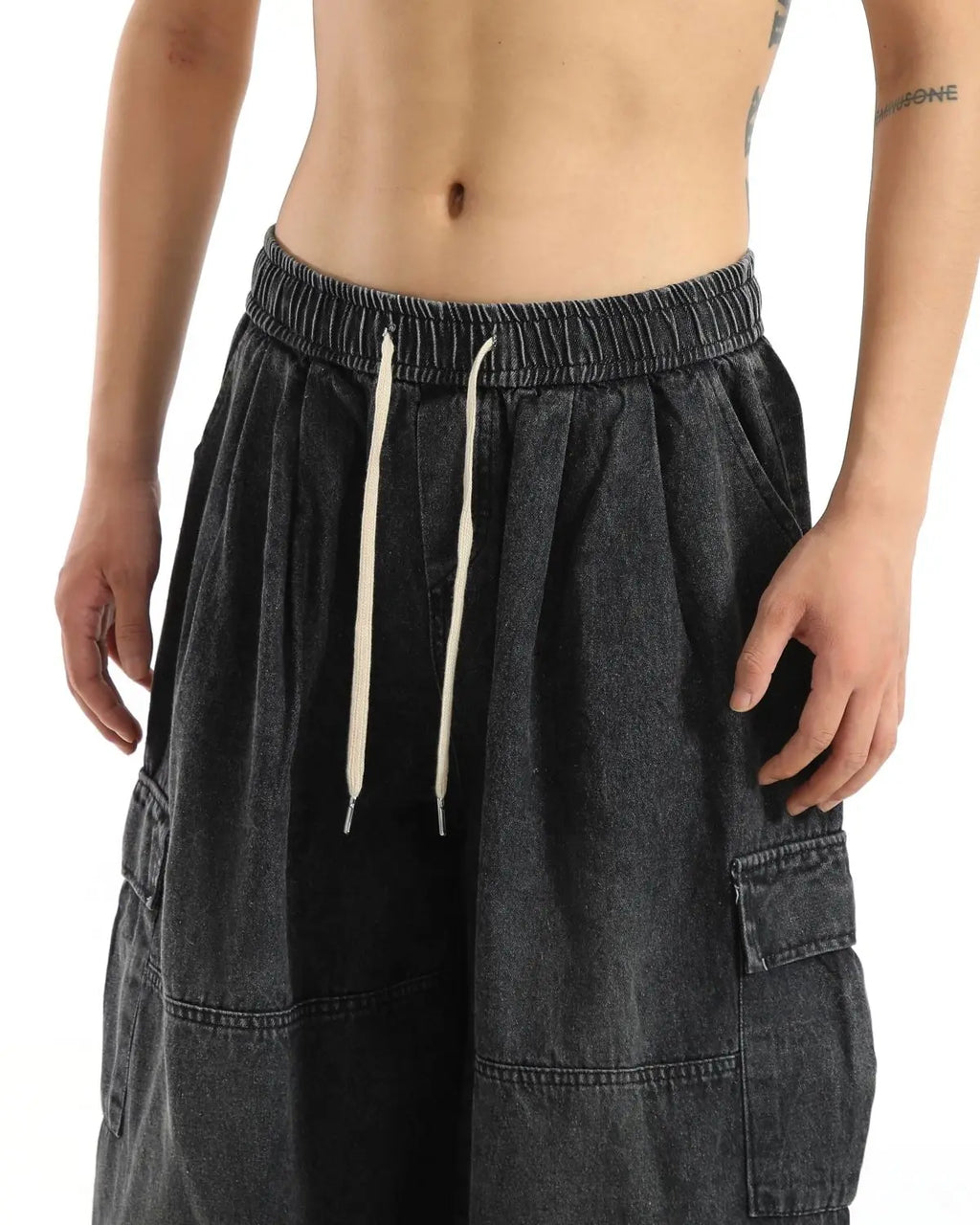 Kael Baggy Cargo Jeans