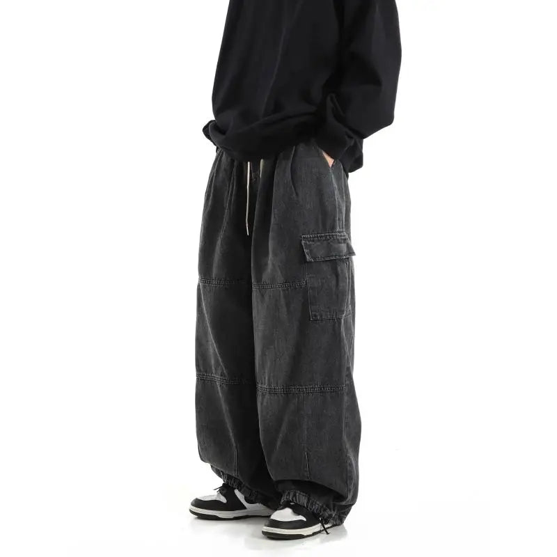 Kael Baggy Cargo Jeans