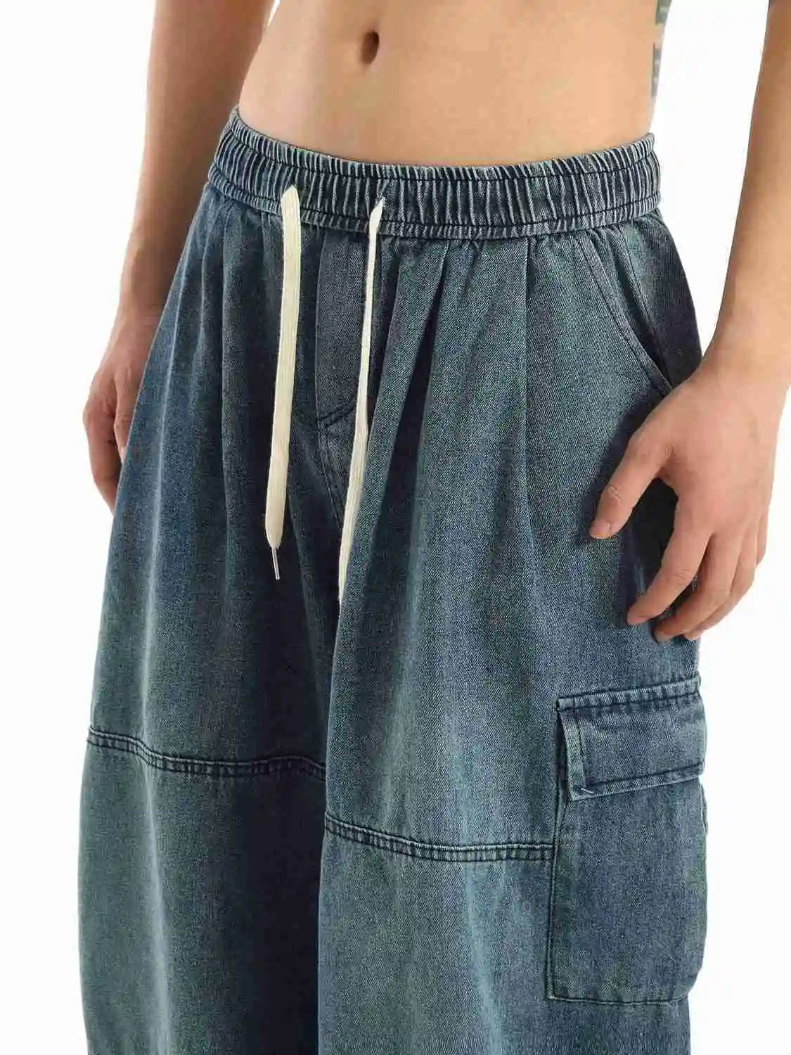 Kael Baggy Cargo Jeans